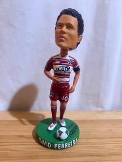 2013 FC Dallas Advocare MLS Soccer David Ferreira Bobblehead Figure Used Damaged Condition $50 Meet Up In Irving @dfwgoods