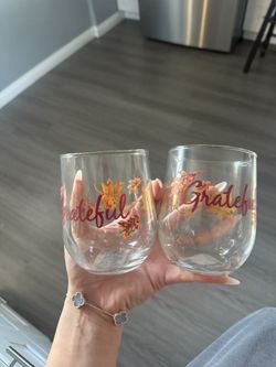 Thanksgiving Glasses 