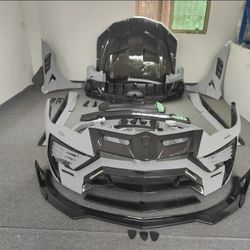2018-2023 Lamborghini URUS Front Rear Bumper Hood Upgrade Mansory Style Body Kits