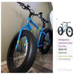 New Bike, 26” Fat tires, Mongoose Dolomite, nothing wrong 