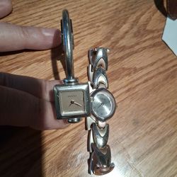 Watches Gucci Women's 2 Items For Parts Maybe Rare 