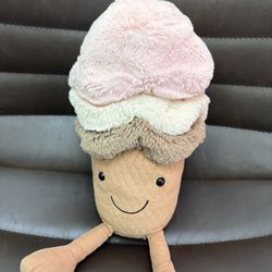 Ice Cream Cone Jelly Cat 