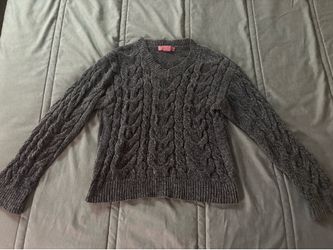 Soft Grey knit sweater