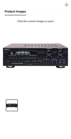 VocoPro DA-3900K Digital Karaoke Amplifier And Mixer
