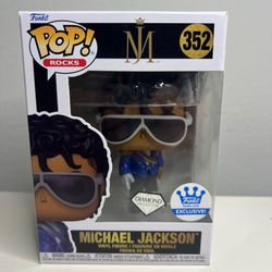 Funko Pop! Vinyl: 352 MICHAEL JACKSON: DIAMOND EDITION EXCLUSIVE W/PROTECTOR