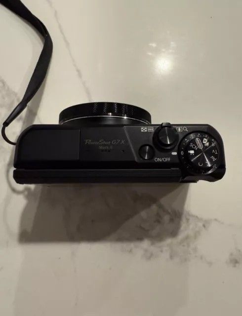 Canon Power Shot G7X - Mark II - Digital Camera - Black
