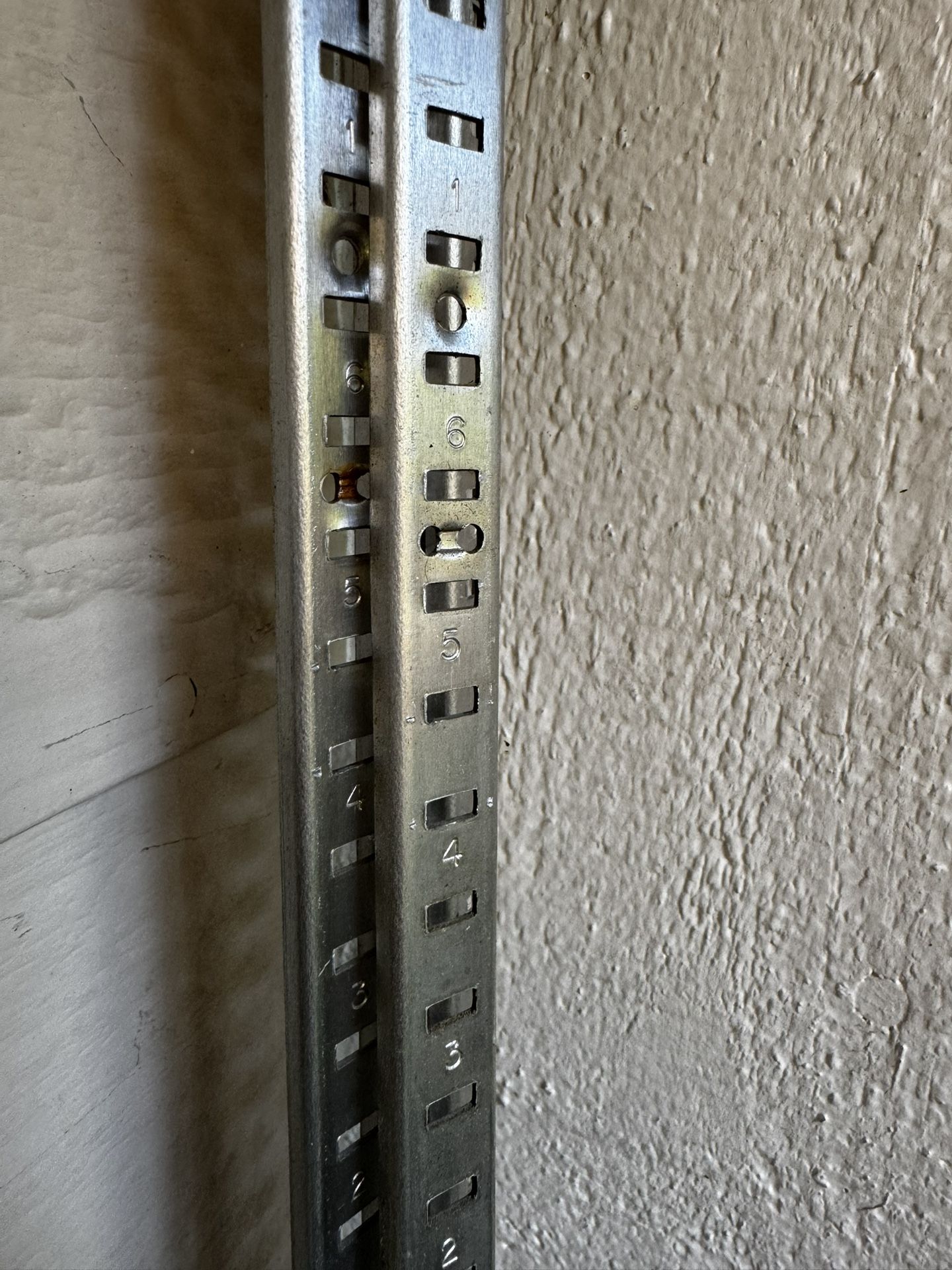 4 - 80” Adjustable Shelving Support Rails