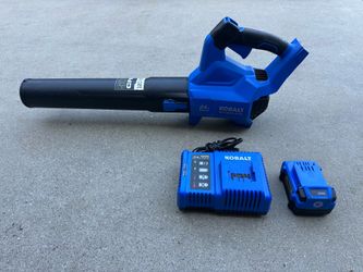 Kobalt 24V 500CFM Leaf Blower w/ Battery & Charger