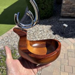 Nambe Wooden Candy Dish