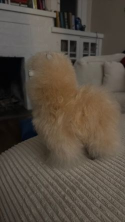 Peruvian Alpaca plushie tool