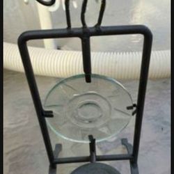 Metal/glass Candle Holder
