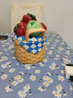 Apple Cookie Jar
