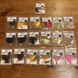 Fishing Marabou Jig Lot New 