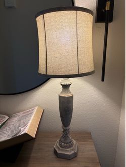 Decorative Accent Lamp - Rustic/Farmhouse Style