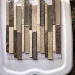 Kitchen Back Splash New.  PRICE ROCK FIRM