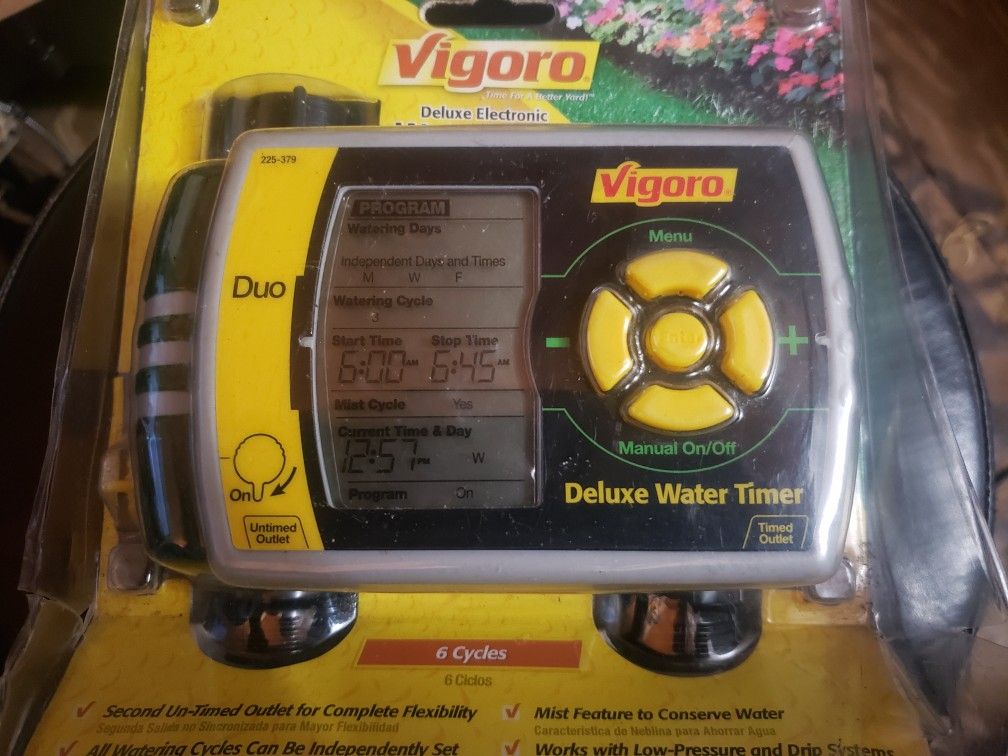 Vigoro Deluxe Electronic Water Timer