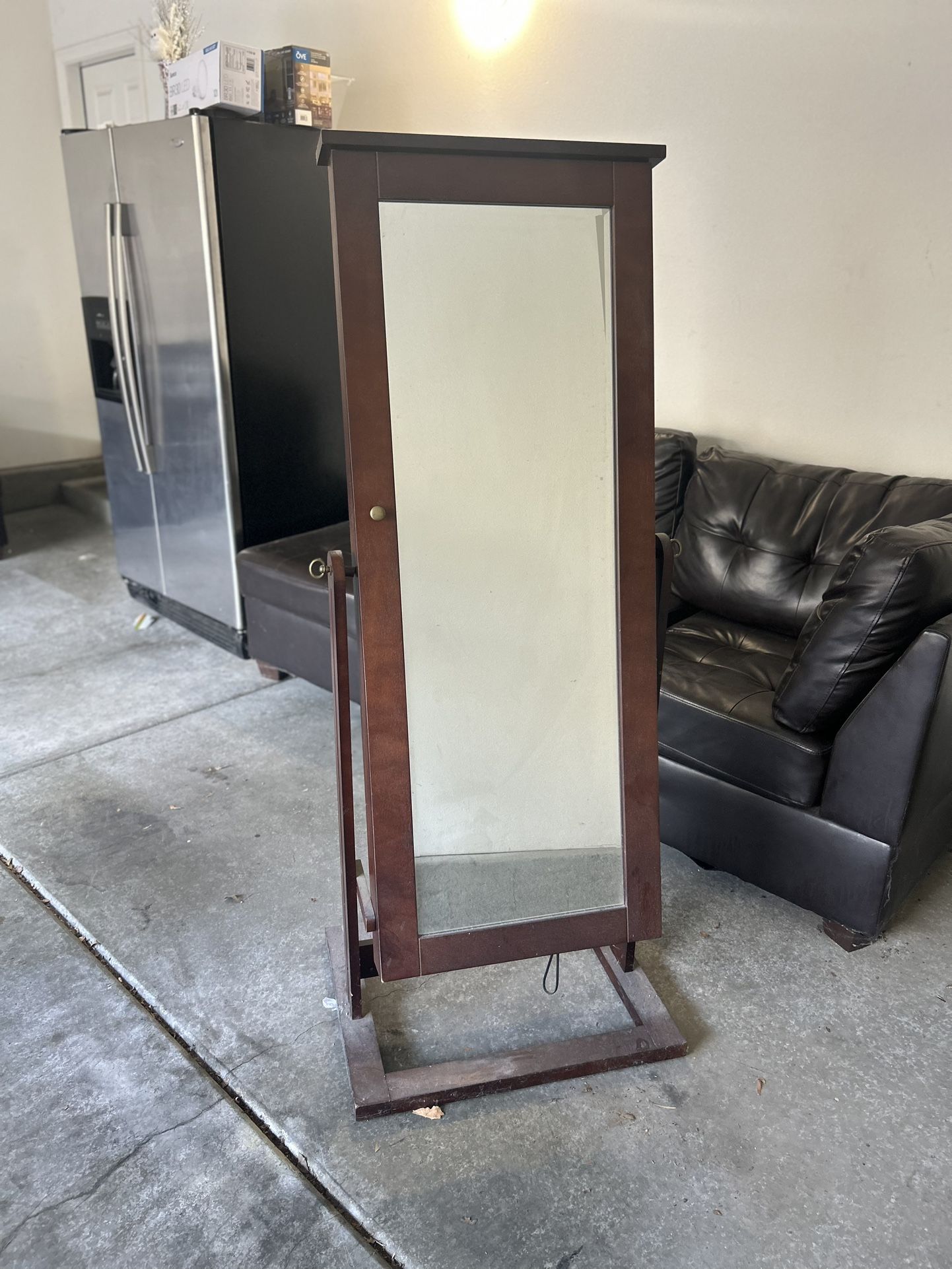 Mirror Jewelry Cabinet