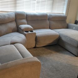 Grey five Piece Sectional