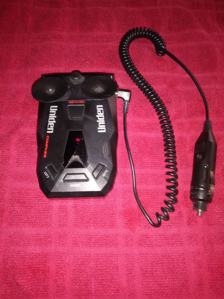 Uniden compass radar detector