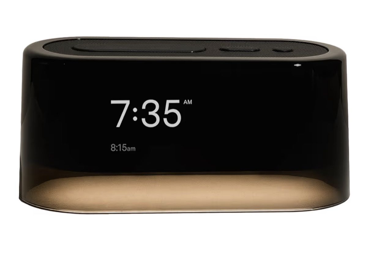 Loftie Alarm Clock with Sound Machine – Smart Alarm Clock with Light, White Noise, Bluetooth Speaker, Night Light Sound Machine, 100+ Sounds