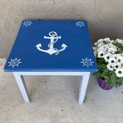 Cute Side Table Navy 