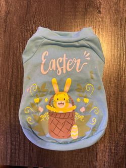 Easter Dog Shirt Pet Clothing