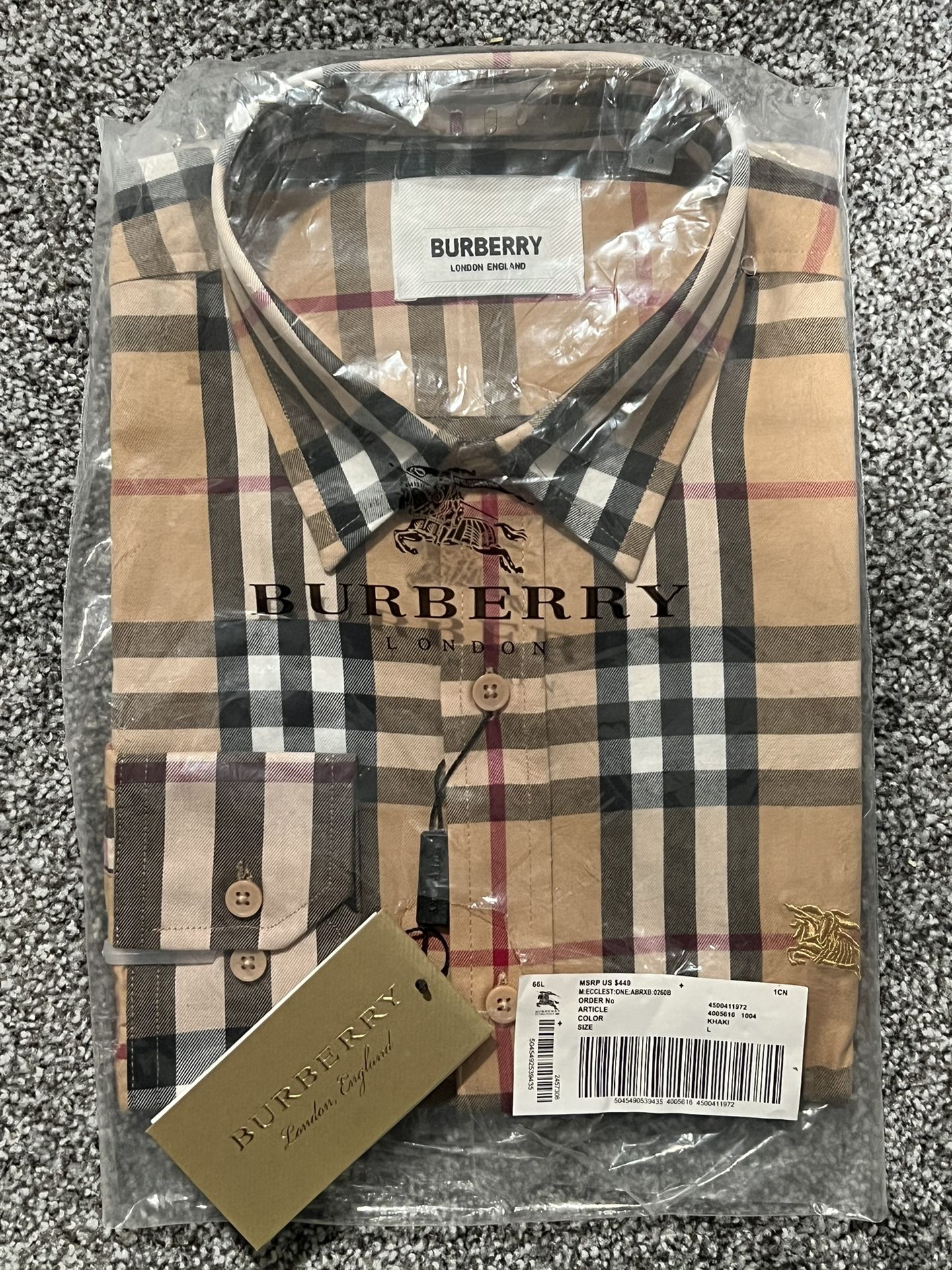Burberry Shirt & Belt for Sale in Brooklyn, NY - OfferUp