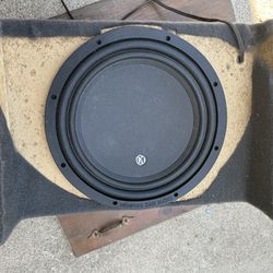Subwoofer And Amplifier 