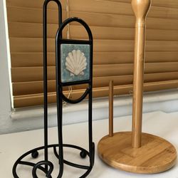 Counter Top Paper Towel Holders Kitchen Decor 