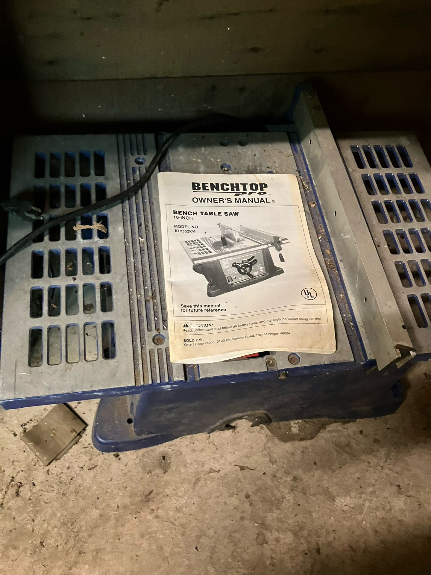 Bench Top Table Saw