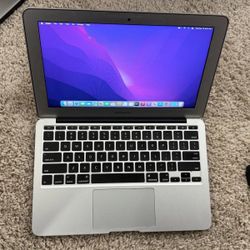 2015 Apple MacBook Air 11" i5 1.6GHz 4GB RAM 128GB SSD Silver A1465 #0120