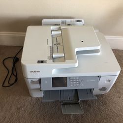 Brother® MFC-J6955DW Wireless All-In-One Color Inkjet Printer with HUGE scanner area! Not included: paper & ink