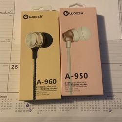 Woozik stereo earphones 2 For 6