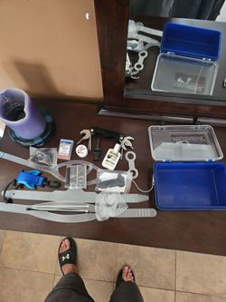 Scuba Diving Save-A-Dive Kit with Trident Waterproof Dry Box & Spare Parts