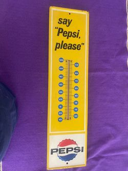Vintage Pepsi thermometer