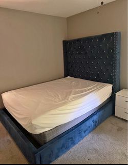 Queen size bed frame
