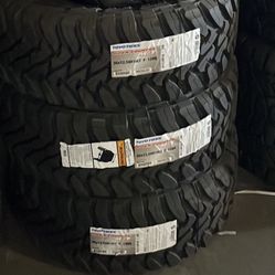 LT 35x12.5018 Toyo Open Country MT (4) New Tires Installed 12 Ply Load F-We Finance
