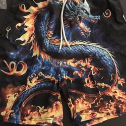 New Mens Swim Trunks Size Medium 