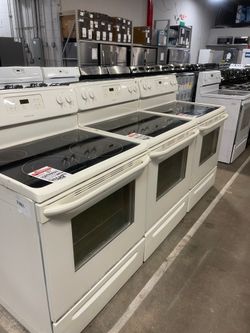 Discount Stoves – Used, Scratch/Dent, Glass Top, Save Big