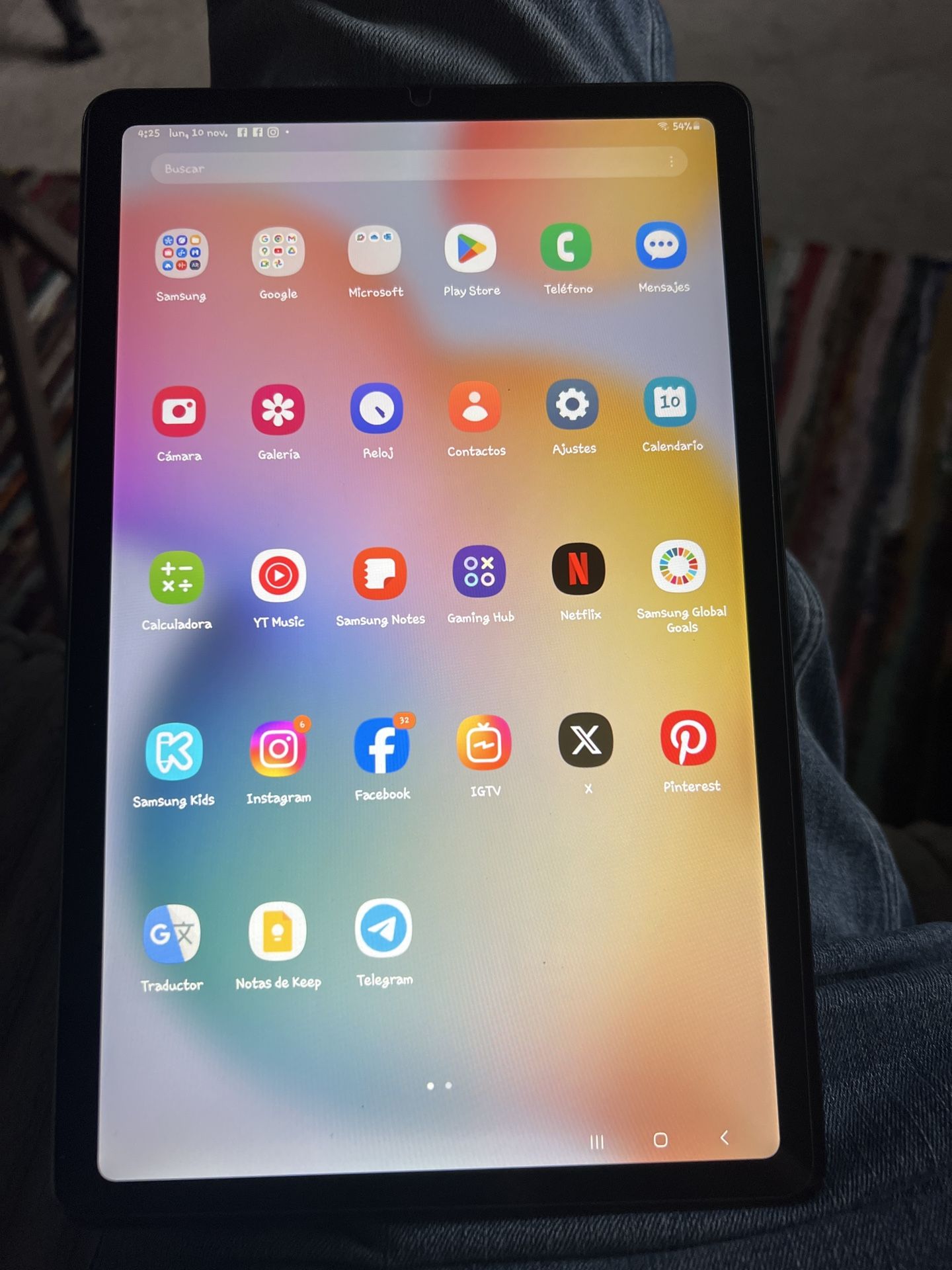 Samsung Tablet Galaxy Tab S 6 Lite