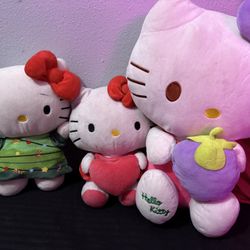 Hello Kitty Plushies 