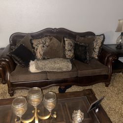 Sofa, Love Chair, Tables For Sale!! Pick Up Only! OBO