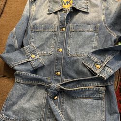 MK Jacket Jeans New Size P/L for Women 