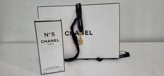 CHANEL N°5 The White Gold Body Oil 8.4 fl oz / 250ml Limited Edition Sealed