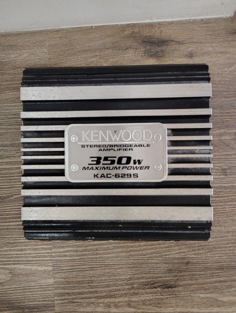 Kenwood Car Amplifier