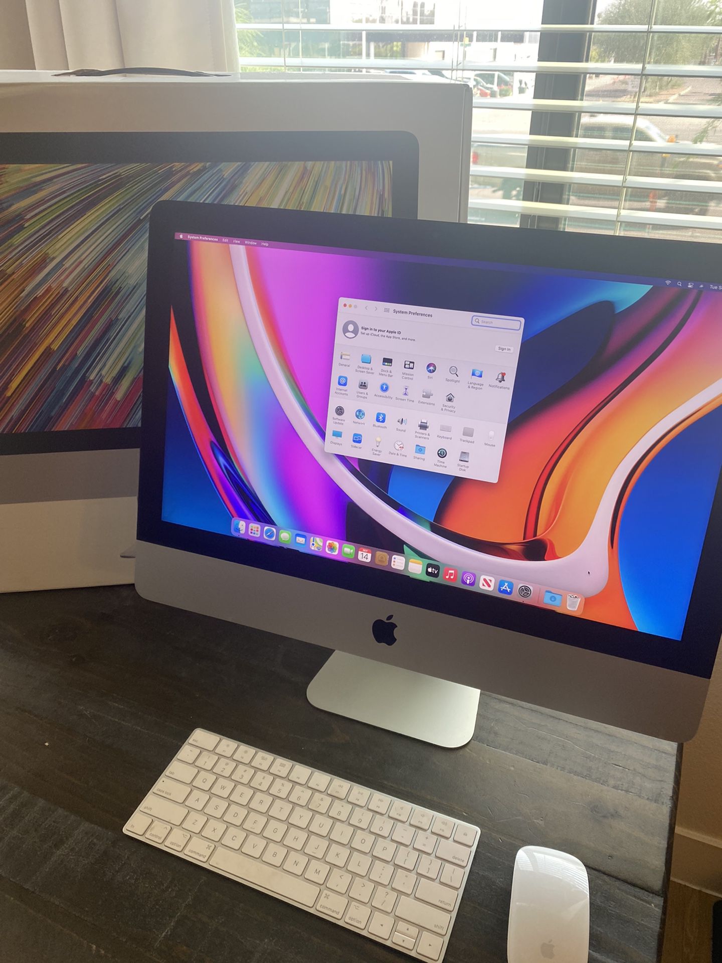 2017 Apple iMac 21.5” Retina 4K Big Sur iOS 8gb Ram 1tb Hdd Wireless Apple Wireless Keyboard 2 And Mouse 