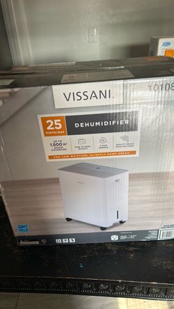 Vissani 25 Pint Dehumidifier