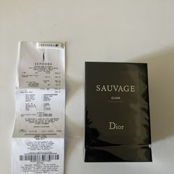 Dior Sauvage Elixer