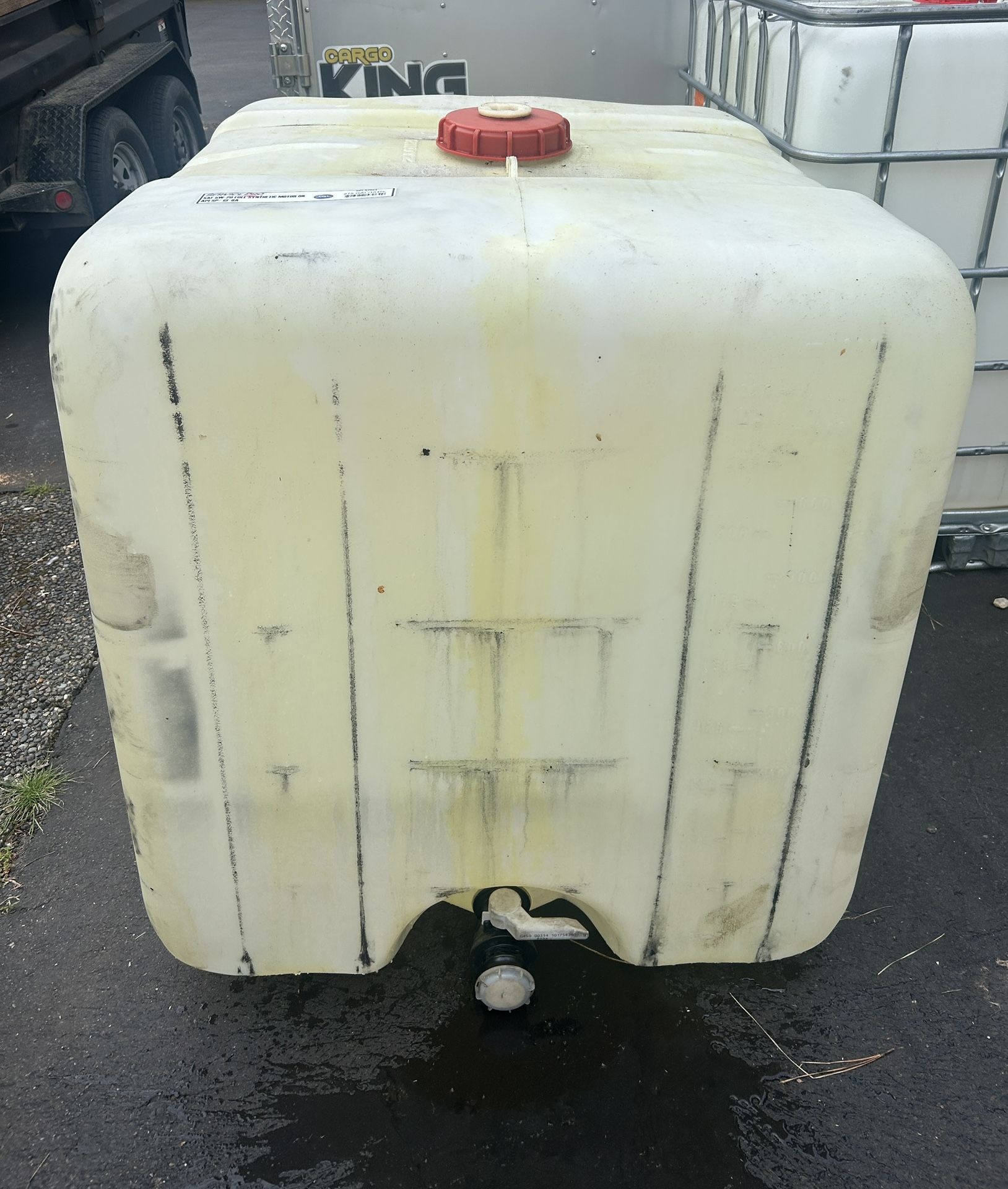 275 Gallon Plastic Container