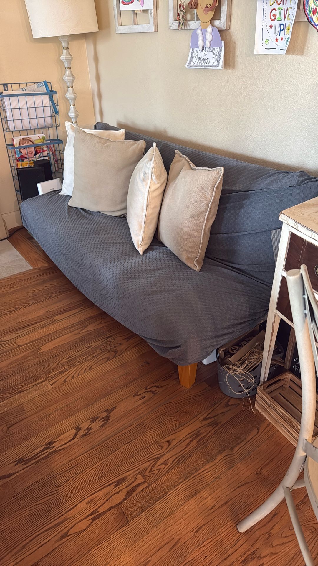Small Futon Couch With New Cover
